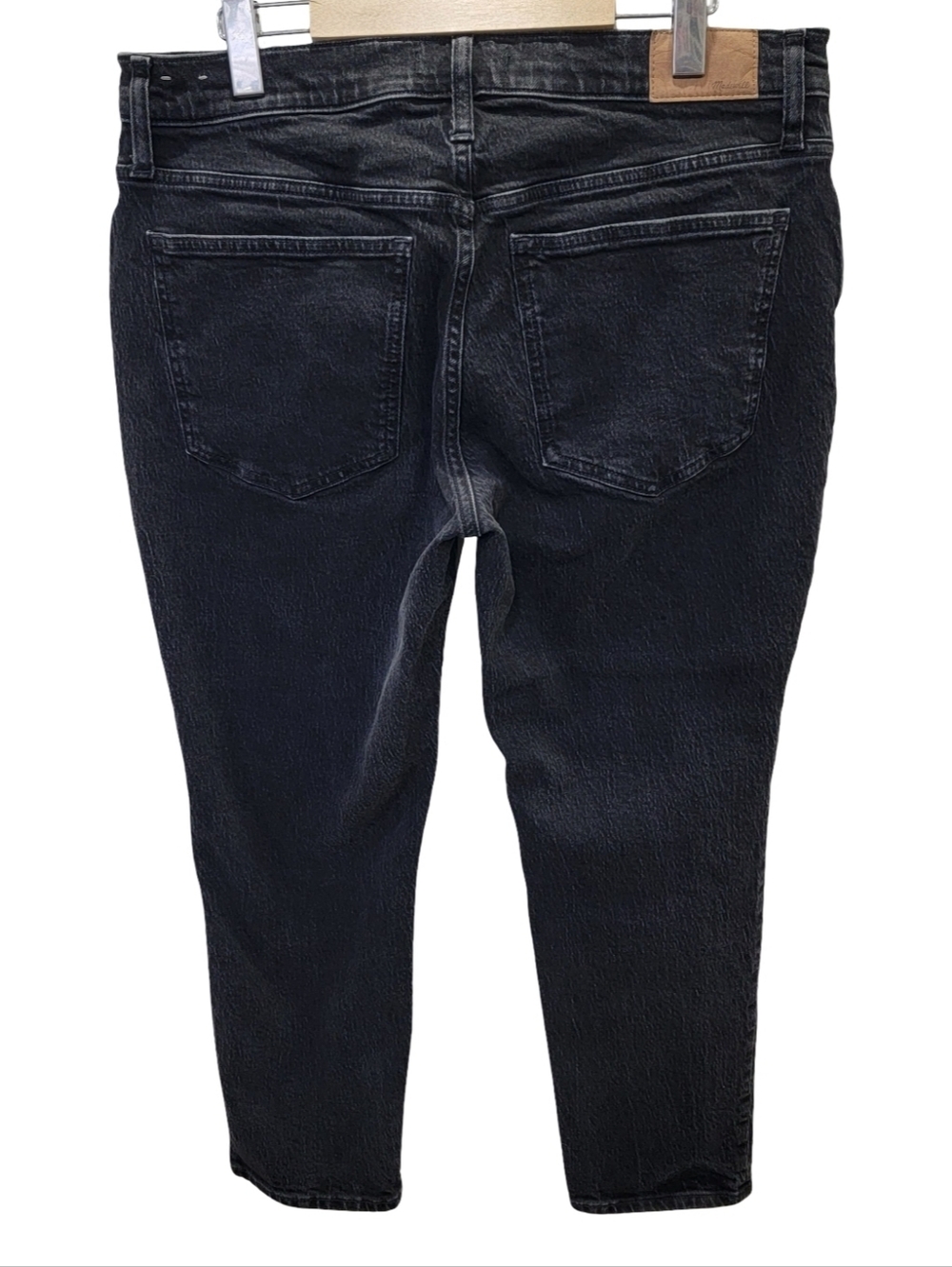 Madewell Mid-Rise Perfect Vintage Mom Jeans Faded Black Retro Women’s Size 31 - Picture 15 of 17